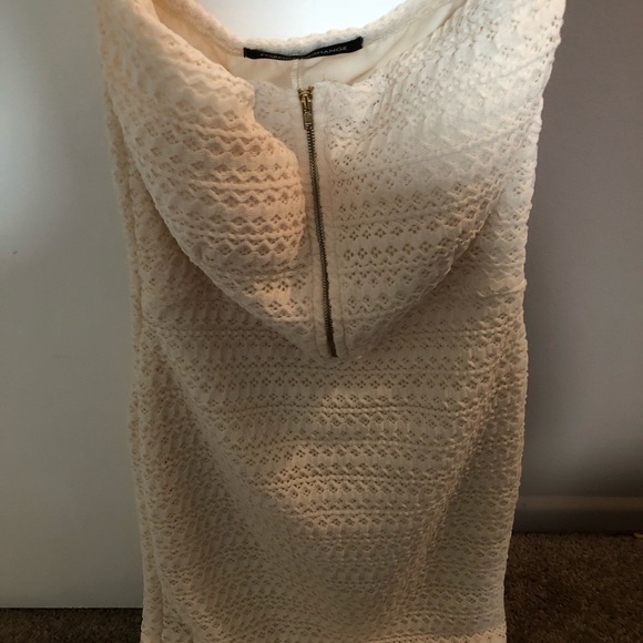 Strapless cream dress- super cute! - Picture 3 of 3